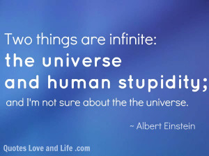 funny-quotes-two-things-are-infinite-albert-einstein