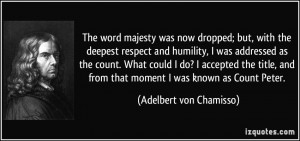 More Adelbert von Chamisso Quotes