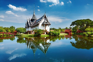 ... Bangkok Thailand - Sanphet Prasat Palace Ancient City Bangkok Thailand