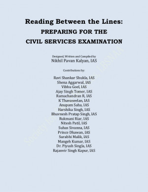 Reading between the lines: Preparing for the CIVIL SERVICES ...