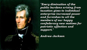 Andrew Jackson Bank Quotes