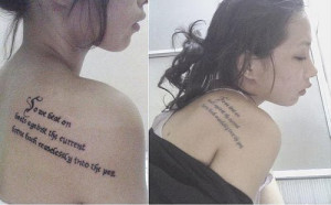 Your Favorite Bookish Characters & Quotes Inked