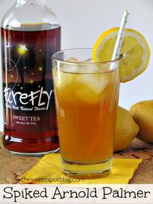 Sweet Tea Cocktails: Spiked Arnold Palmer by The Sweet Spot Blog # ...