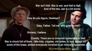 The wisdom of Hawkeye Pierce