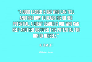 Good Leaders Are Invaluable...