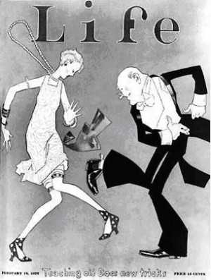 Life Magazine cover page celebrating the 20s