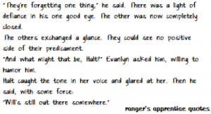 ranger's apprentice ranger's apprentice quotes halt o'carrick the ...