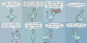 Don’t Let the Pigeon Stay Up Late!, by Mo Willems
