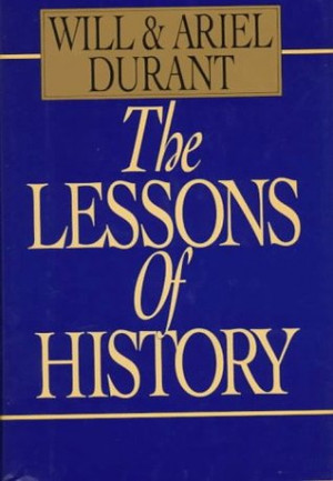 Start by marking “The Lessons of History” as Want to Read:
