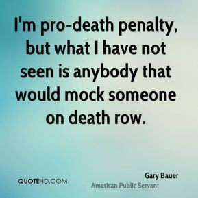 Quotes On Pro Death Penalty