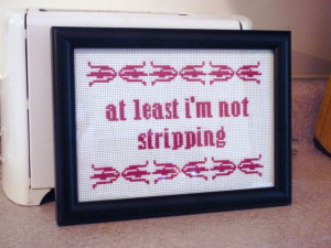 stripper needlepoint
