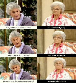 ... Golden Girls Quotes, Girls Collection, Girl Quotes, Golden Girls Tv