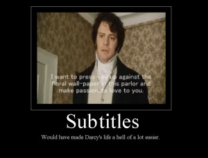 Pride and Prejudice 1995 Pride and Prejudice Subtitles
