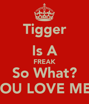 tigger bouncing tigger i love you valentine