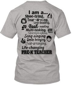 am a pre k teacher t shirt more pre k teacher you preschool teacher ...