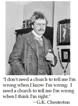 Chesterton on Church