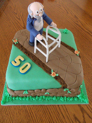 ... Walker Cake 6. Holy Crap You’re Old – A Hilarious Birthday Cake