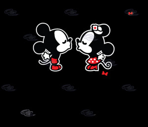 Mr Mrs Little Mickey Minnie Mouse Kiss, His Princess, Her Princess ...