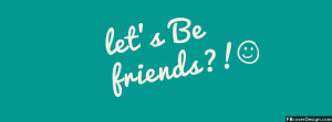 Let's be friends!!