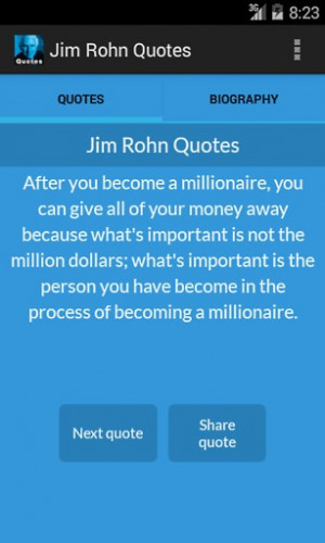 View bigger - Jim Rohn Quotes for Android screenshot