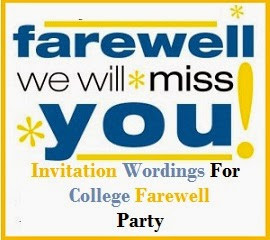 College farewell parties are exciting as it brings alive the days of ...