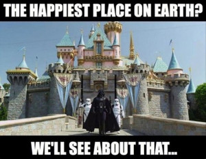 funny pictures, star wars disneyland, funny
