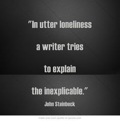 JOHN STEINBECK More