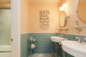 Bathroom Quotes HD Wallpaper 4