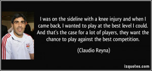 More Claudio Reyna Quotes