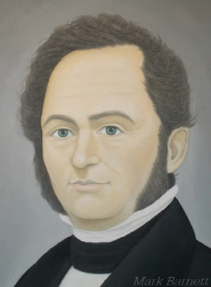 Moses Austin .....(Father) of Stephen F. Austin..... Painted in Feb ...