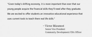 more important than ever that our young people acquire the financial ...