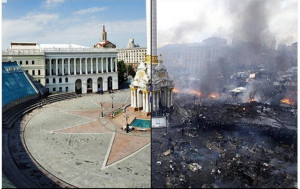 kiev ukraine before and after