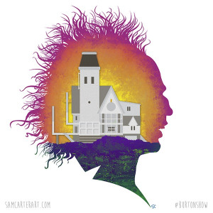 Imaginative Silhouette Portraits Of Iconic Tim Burton Movie Characters ...