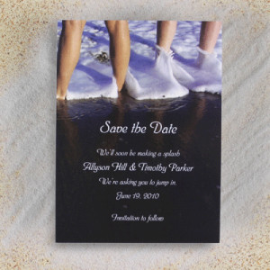 Beach Wedding Invitations Wording Ideas