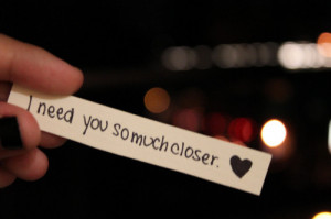 cute, long distance, love, miss you, quote, sad, saying, sweet, sweet ...