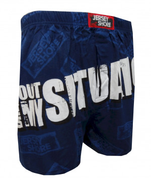 ... Tv Shows > Jersey Shore Check Out My Situation Navy Boxer picture