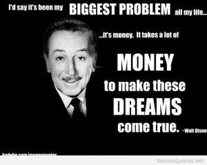 Famous people and money quotes with success