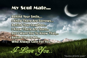 My Soul Mate I Love You