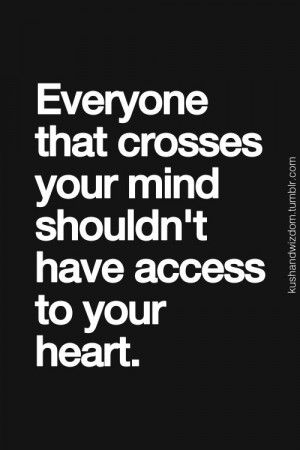 ... there for a reason or a season. Don't give them lifetime membership