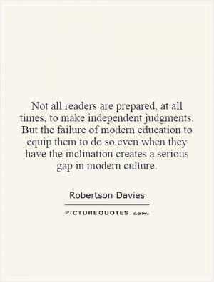 Not all readers are prepared, at all times, to make independent ...