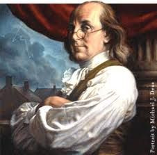 Ben Franklin Quote; 
