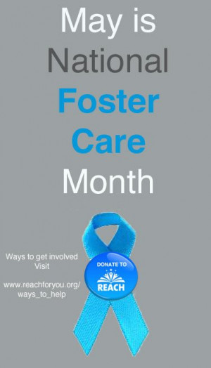 May is National Foster Care Month. Get the facts. - There are ...