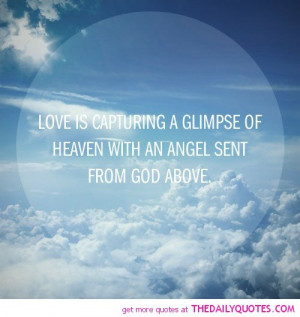 Quotes About Heaven A glimpse of heaven