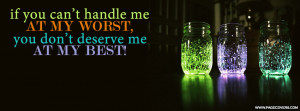 Girly Quotes Facebook Covers