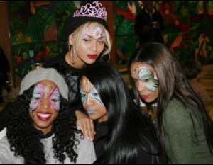 Beyonce at a Birthday Party