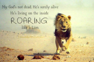 Gods not dead Hes surely alive! by Alice1957