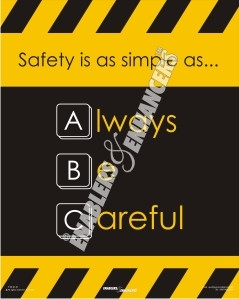 Description Specification Of Safety At Workplace Posters
