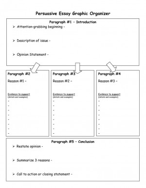 writing graphic organizers | Persuasive Essay Graphic Organizer ...