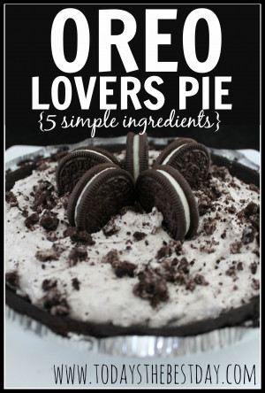 Oreo Lovers Pie – Recipe
