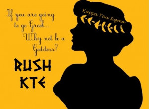 Kappa Tau Sigma Sorority | Go Greek, Be a Goddess #rush #recruitment